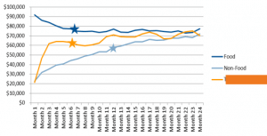 Sample Analysis of Average Monthly Unit Revenue