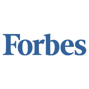 blue Forbes logo