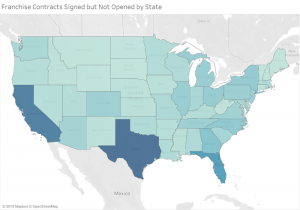 Franchise Contracts Signed but Not Opened