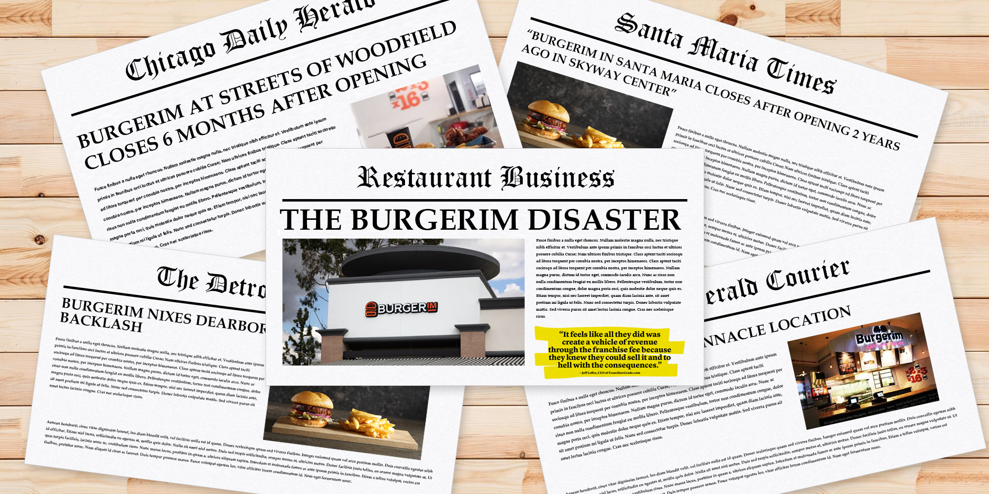 the burgerim disaster